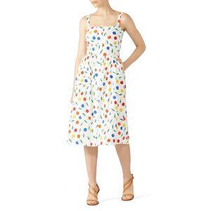 R-38. HVN Cherry Laura Dress US 4